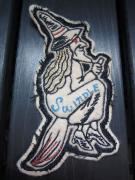 North No Name　FELT PATCH(魔女・Broom)