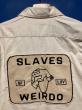 WEIRDO / SLAVES - L/S WORK SHIRTS (IVORY)