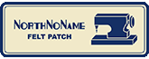 NORTH NO NAME-FELT PATCH