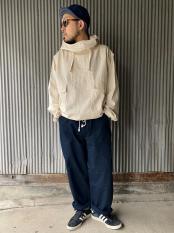 NORTH NO NAME/ ”FIHGTING WHALE”PARKA (WHT)