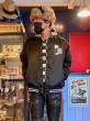 EDWARD LOW×Fz ”Cabaret” STADIUM JACKET (BLACK)