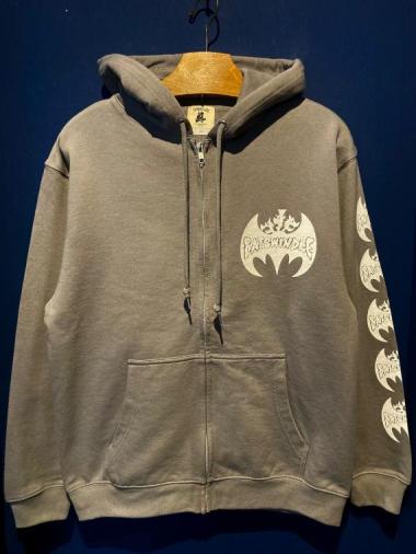 EDWARD LOW×Fz ”BATSWINDLE” ZIP SWEAT PARKA (GRAY)