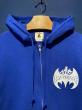 EDWARD LOW×Fz ”BATSWINDLE” ZIP SWEAT PARKA (BLUE)