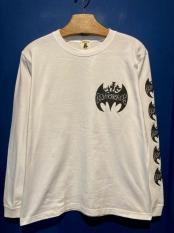 EDWARD LOW×Fz ”BATSWINDLE” L/S T (WHITE)
