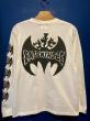 EDWARD LOW×Fz ”BATSWINDLE” L/S T (WHITE)
