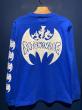 EDWARD LOW×Fz ”BATSWINDLE” L/S T (BLUE)