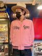 EDWARD LOW ”X-Ray Spex” Stadium Jacket (PINK)