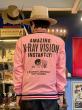 EDWARD LOW ”X-Ray Spex” Stadium Jacket (PINK)