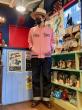 EDWARD LOW ”X-Ray Spex” Stadium Jacket (PINK)