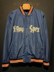 EDWARD LOW ”X-Ray Spex” Stadium Jacket (BLUE)