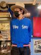 EDWARD LOW ”X-Ray Spex” Stadium Jacket (BLUE)