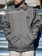NORTH NO NAME/NNN SIGN COACH JACKET (GRAY)