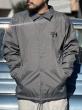 NORTH NO NAME/NNN SIGN COACH JACKET (GRAY)