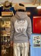 EDWARD LOW×Fz ”BATSWINDLE” ZIP SWEAT PARKA (GRAY)