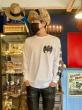 EDWARD LOW×Fz ”BATSWINDLE” L/S T (WHITE)