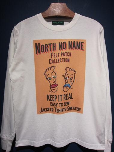 NORTH NO NAME/ FRONT COVER L/S T ”TWO FACE”