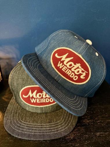 WEIRDO / EXCUSE MY DUST - DENIM TRUCKER CAP