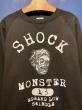 EDWARD LOW ”SHOCK MONSTER” SWEAT (BLACK)