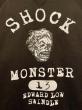 EDWARD LOW ”SHOCK MONSTER” SWEAT (BLACK)