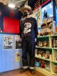 EDWARD LOW ”Cherchez La Femme"  SWEAT (NVY)