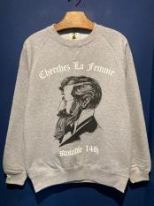 EDWARD LOW ”Cherchez La Femme"  SWEAT (GRY)