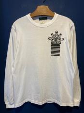 NORTH NO NAME/ ”VULTURE” L/S T (WHITE)