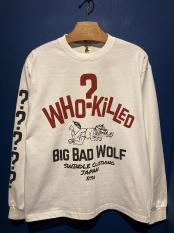 EDWARD LOW ”SWINDLE 11th” L/S T (WHITE)