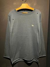 GAVIAL / damage pullover knit