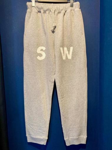 EDWARD LOW / ”SWD015” SWEAT PANTS (GRAY)