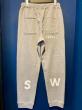EDWARD LOW / ”SWD015” SWEAT PANTS (GRAY)
