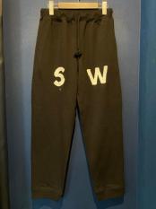 EDWARD LOW / ”SWD015” SWEAT PANTS (BLACK)