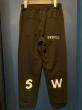 EDWARD LOW / ”SWD015” SWEAT PANTS (BLACK)