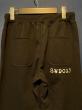 EDWARD LOW / ”SWD015” SWEAT PANTS (BLACK)