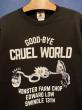 EDWARD LOW ”Death or Glory” S/S SWEAT (BLACK)
