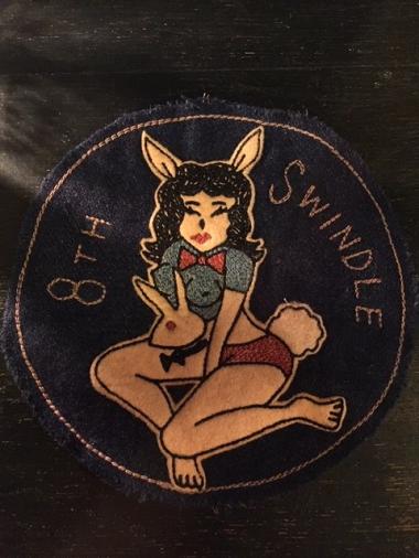NORTH NO NAME×SWINDLE 8th "BUNNY" FELT PATCH
