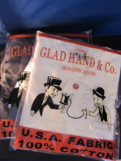 GLAD HAND / HALF SLEEVE HENRY POCKET T-SHIRTS