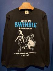 EDWARD LOW×Fz ”Restaurant” L/S T (BLACK)