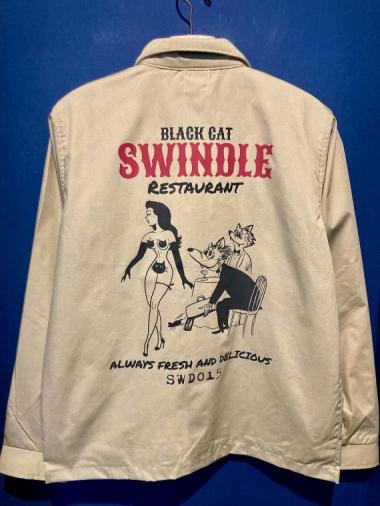 EDWARD LOW×Fz ”Restaurant” SWING TOP (BEIGE)