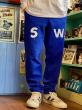 EDWARD LOW / ”SWD015” SWEAT PANTS (BLUE)