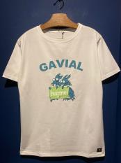 GAVIAL / s/s tee 04 “hug me!” (WHITE)