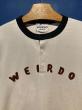 WEIRDO / BASEBALL HENRY T-SHIRTS (IVO×BLK)