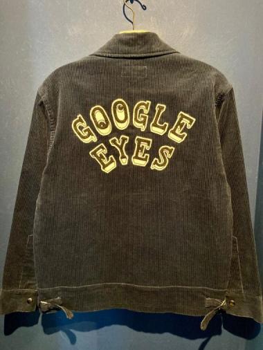 NORTH NO NAME/"GOOGLE EYES" CORDUROY JKT (NAVY)