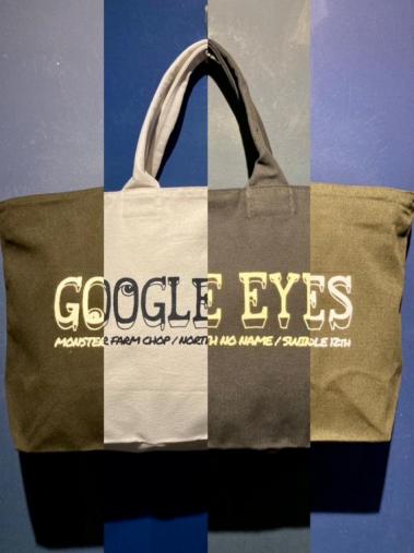 EDWARD LOW / ”GOOGLE EYES” ZIP TOTE BAG