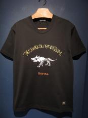 GAVIAL /  tee 03 ”WILD SIDE”(BLACK)