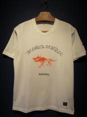 GAVIAL /  tee 03 ”WILD SIDE”(WHITE)
