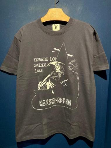 EDWARD LOW×MONSTER FARM ”Witch” Tee (PUR)