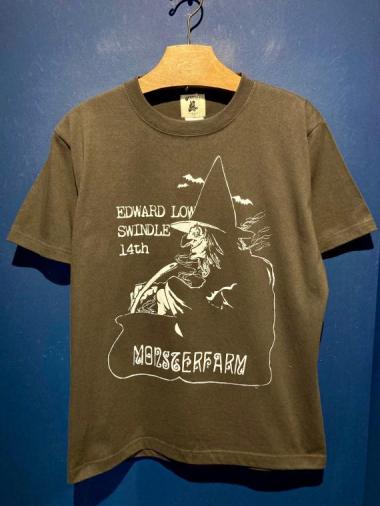 EDWARD LOW×MONSTER FARM ”Witch” Tee (BLK)