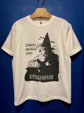 EDWARD LOW×MONSTER FARM ”Witch” Tee (WHT)