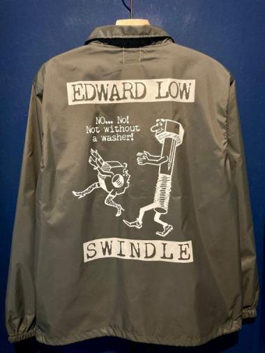 EDWARD LOW ”Washer” COACH JACKET (GRAY)