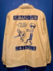 EDWARD LOW ”Washer” COACH JACKET (COYOTE)